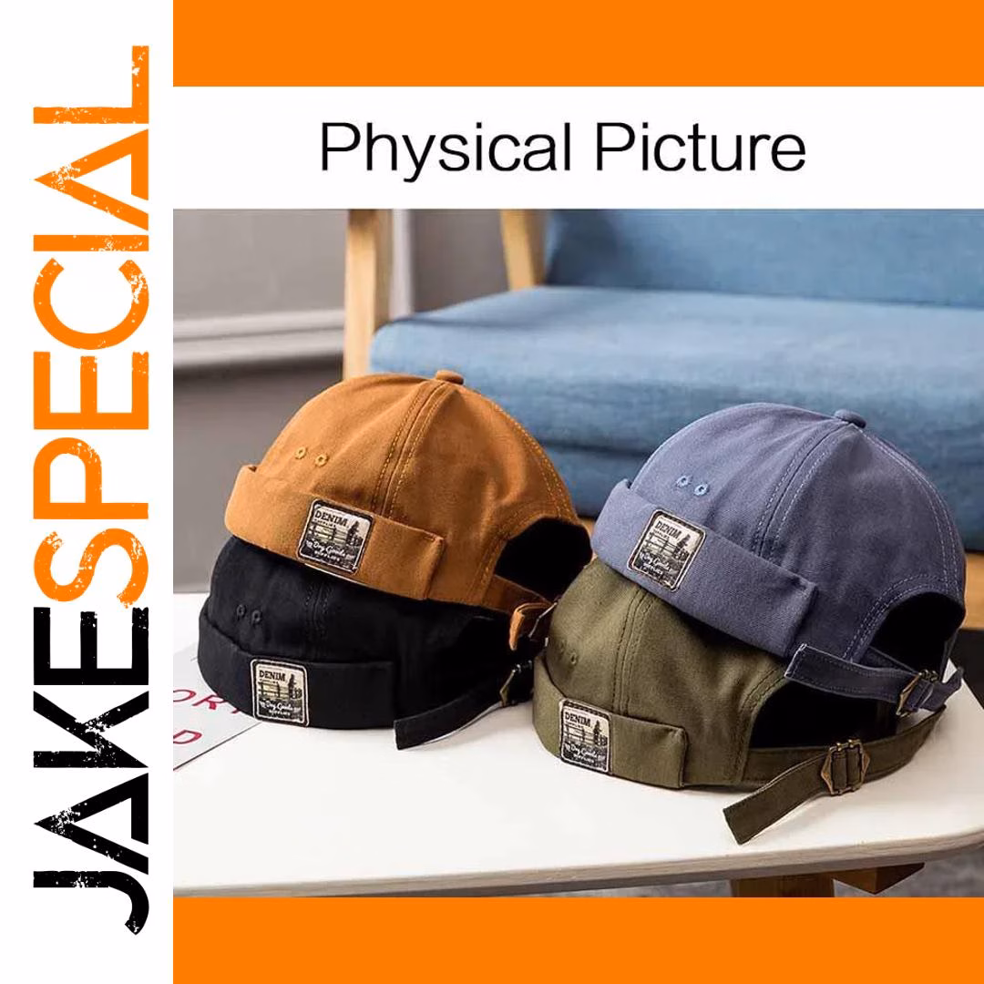 Adjustable Skullcap Bucket Hat for All Seasons - Image 2