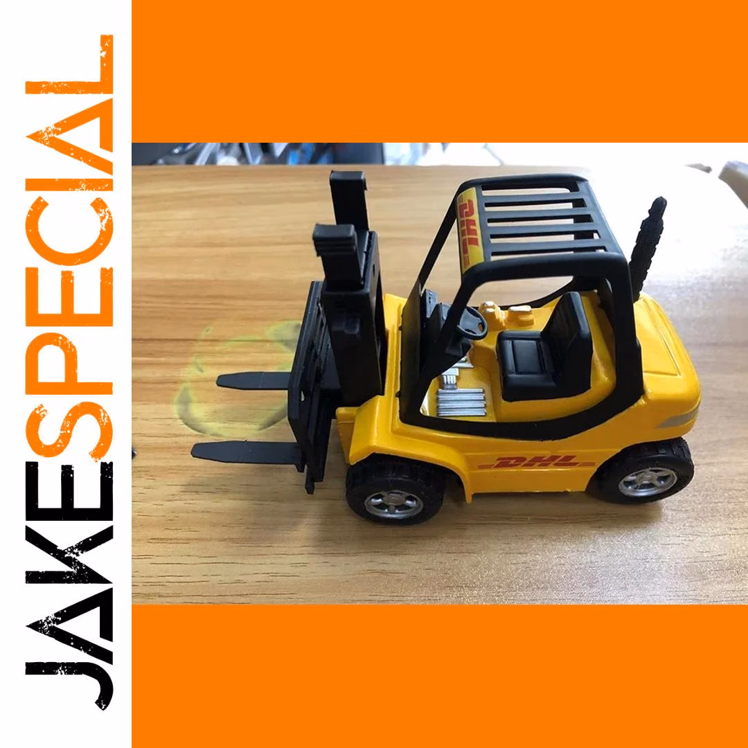 DHL Forklift 1/20 Scale Model Toy - Image 7