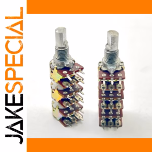 RK12 Six-Gang Potentiometer A50K 15mm Shaft 1 PCS