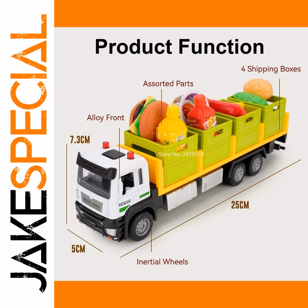1:32 Diecast Transport Vehicle Model 8685B - Image 2