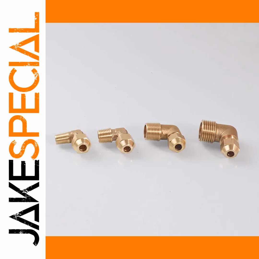 Brass Elbow Fitting for Pipe Connections 6mm-16mm - Image 3