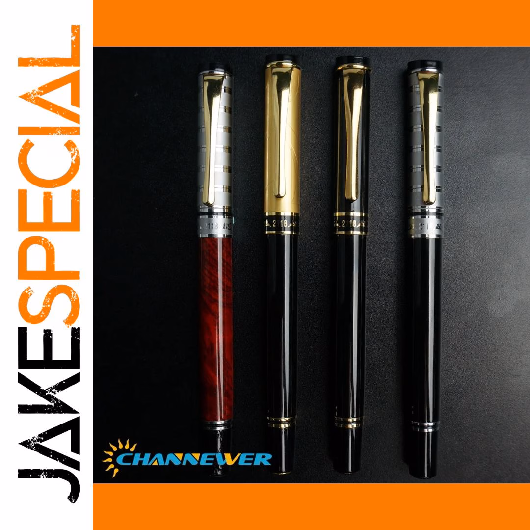 Luxury Fountain Pen with Gold-Plated Nib - Image 6