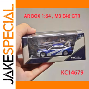 1:64 Scale BMW M3 E46 GTR Diecast Model