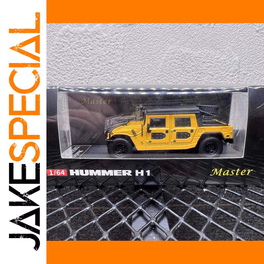 1:64 Hummer H1 Alloy Pickup Truck Model - Image 8