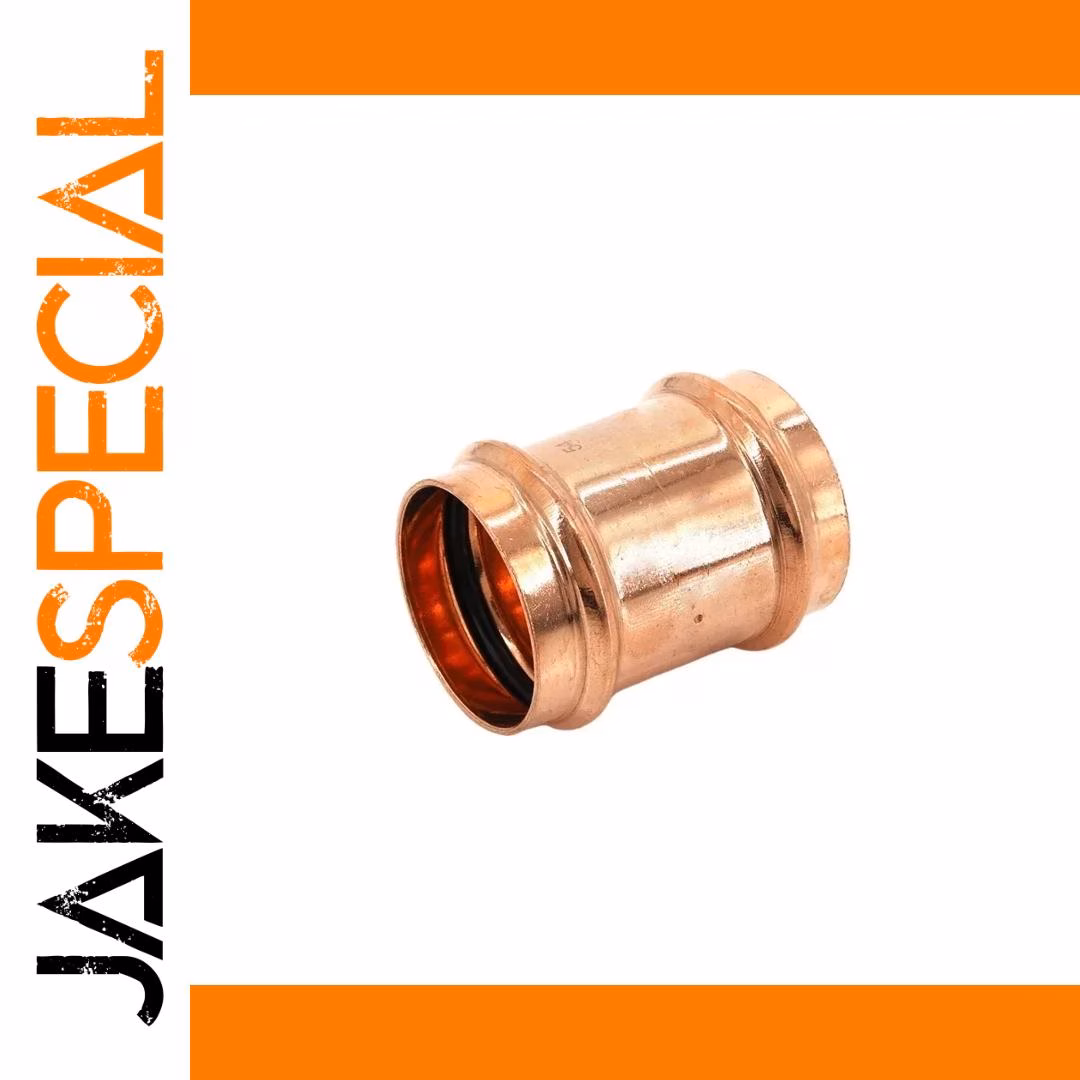 Copper Double Clamp Pressure Pipe Fitting 7 mm ID