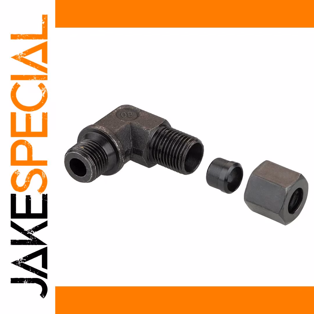 90 Degree Elbow Hydraulic Fitting M10 M14 M16