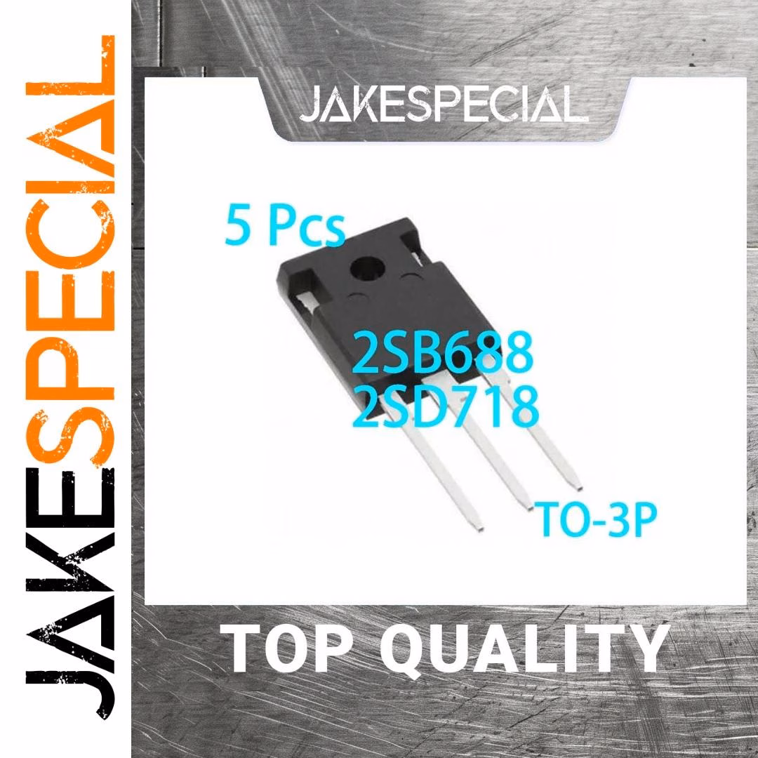 5 PCS 2SB688 2SD718 Semiconductor Set TO-3P
