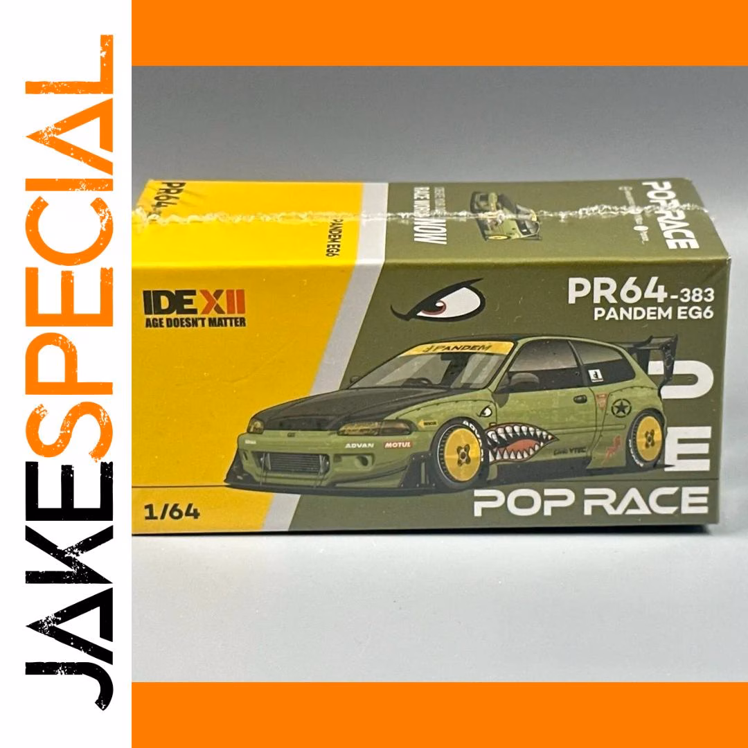 Pandem EG6 1:64 Scale Diecast Model Car - Image 3