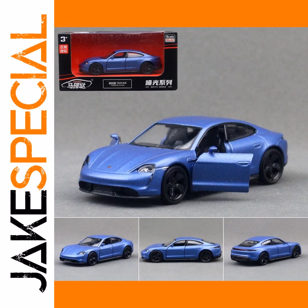 Porsche Taycan 1:36 Scale Model Car – Image 2