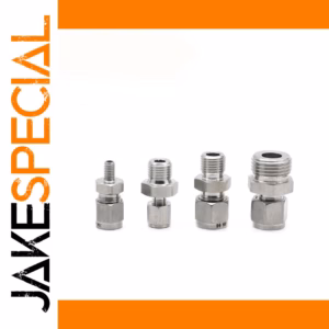 M10 to M20 Double Ferrule Connector 304 SS