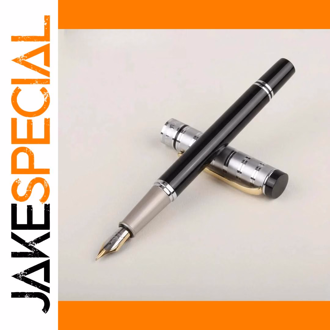 Luxury Fountain Pen with Gold-Plated Nib - Image 10