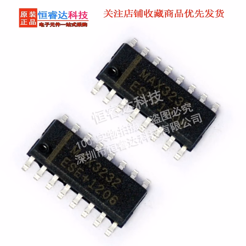 Pack of 10 MAX3232CSE/MAX3232ESE Logic ICs - Image 3