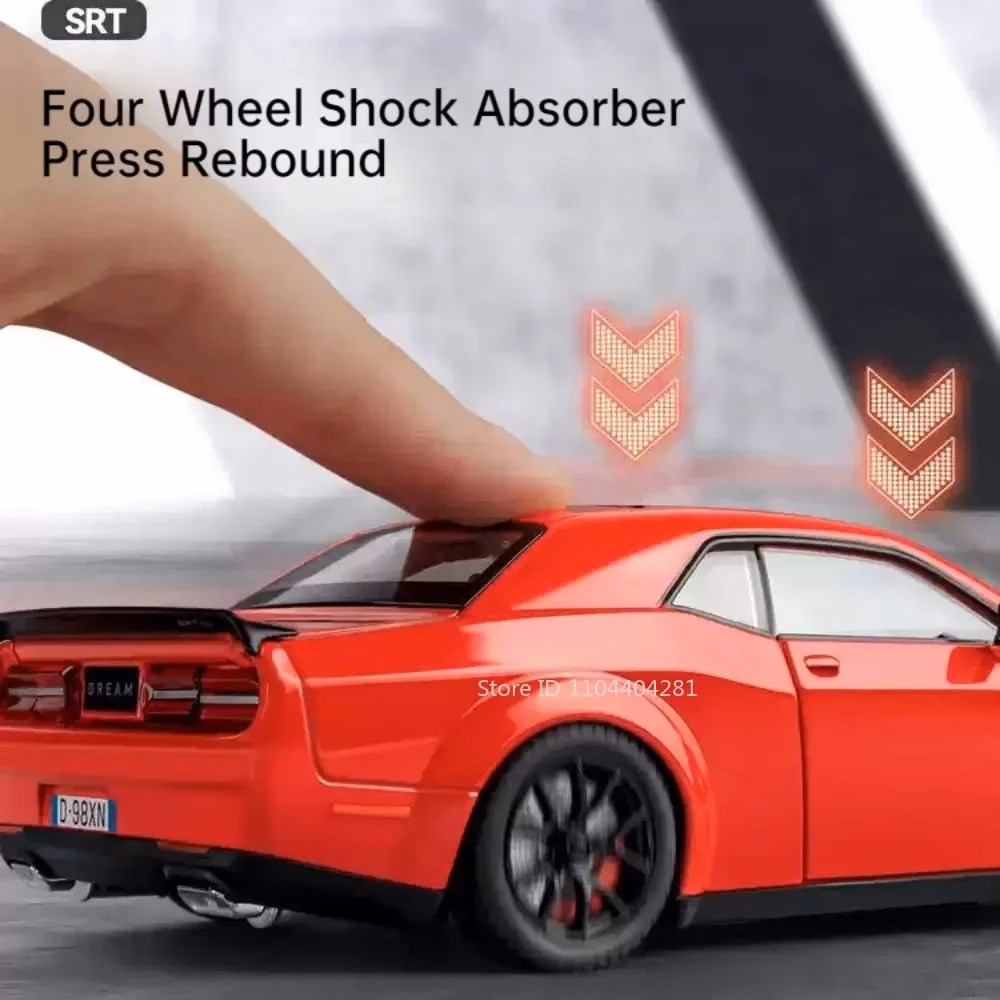 Challenger STR Hellcat Diecast Model 1:24 Scale - Image 5
