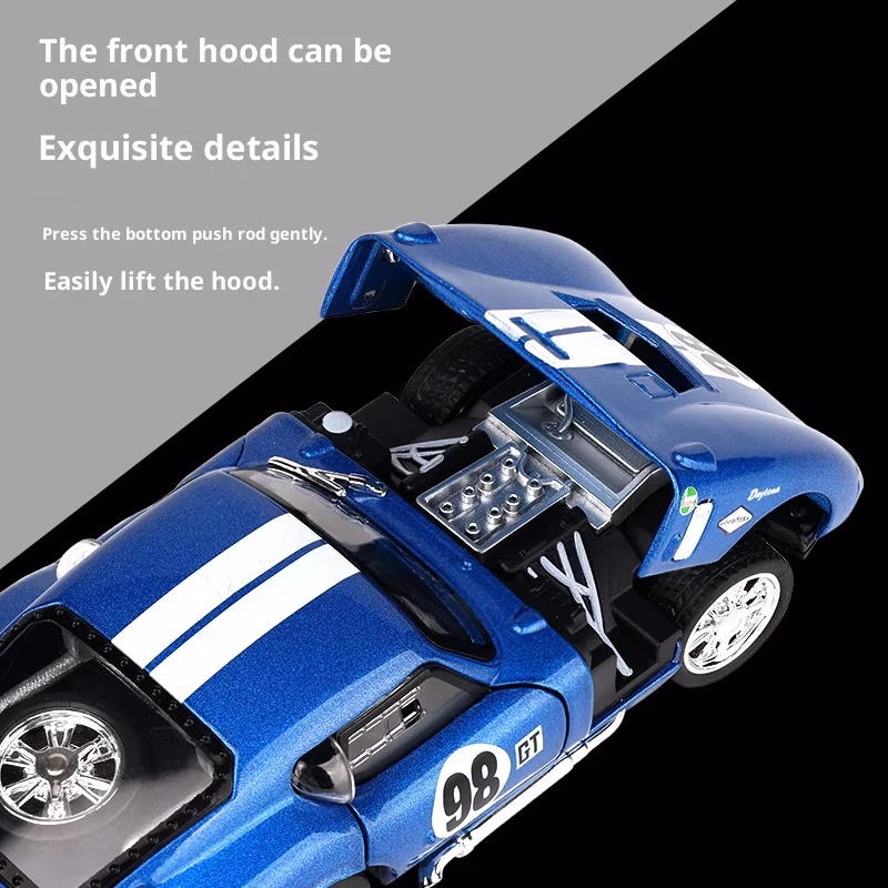 1:32 Scale Diecast Shelby Cobra Model - Image 6