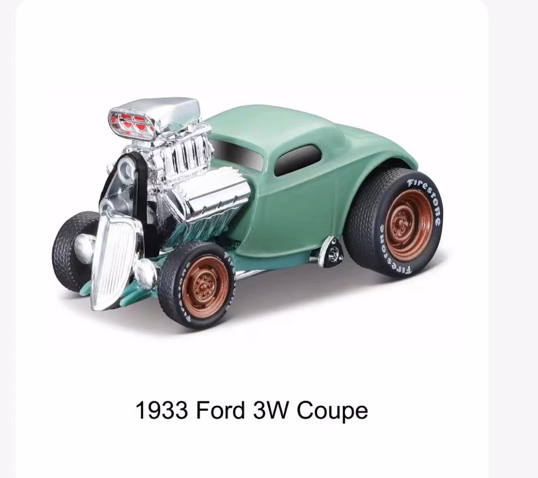 1933 Ford 3W Coupe 1:64 Diecast Model