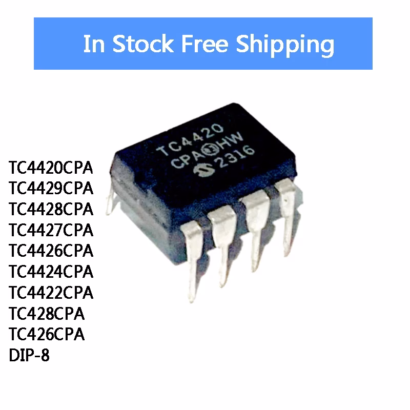 TC4420 IC Chip Set 5-10PCS DIP-8 Package - Image 2