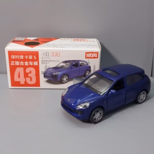 Porsche Cayenne S 1:43 Scale Model Blue