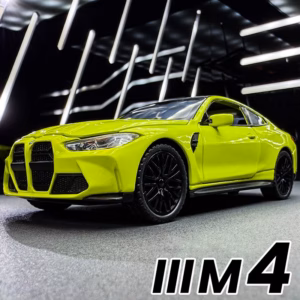 M4 Alloy Model Car 1:32 Scale Neon Yellow