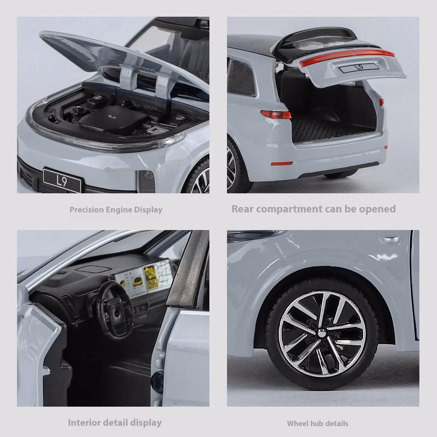 Li Auto L9 1:32 Scale Die-Cast Model - Image 6