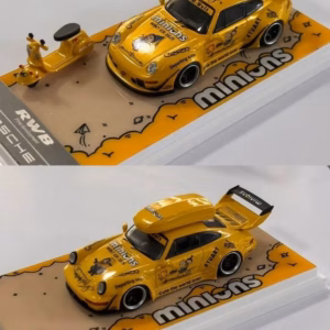 Porsche 964/993 RWB Minion Diecast Model 1:64