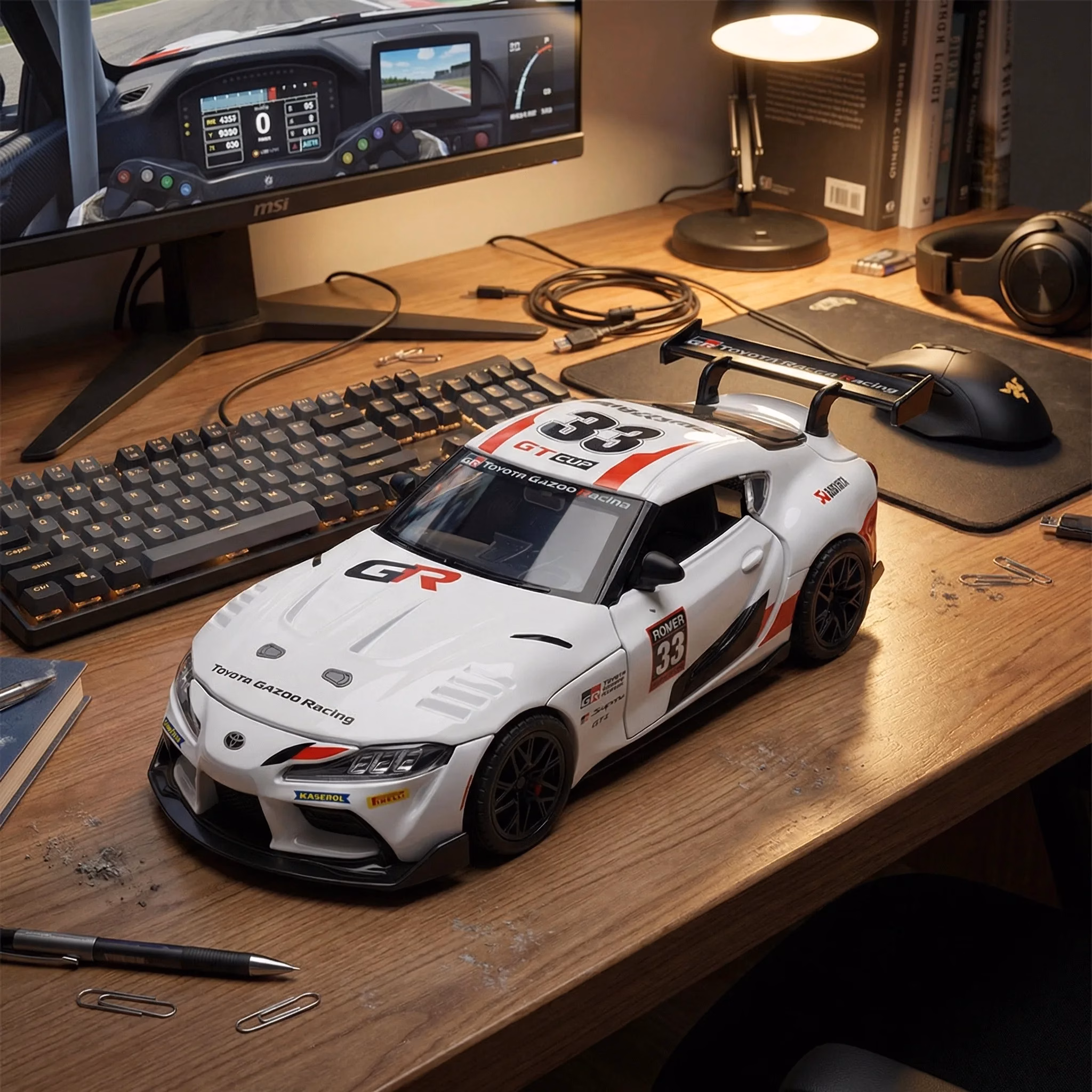 1:32 GR Supra GT4 Diecast Model Car