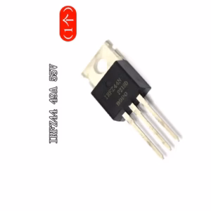 Set of 10 IRFZ44N Transistors TO-220 Package