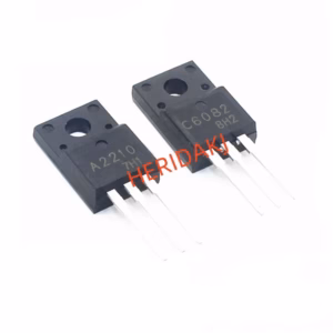 10PCS A2210 & C6082 TO-220F Transistor Set