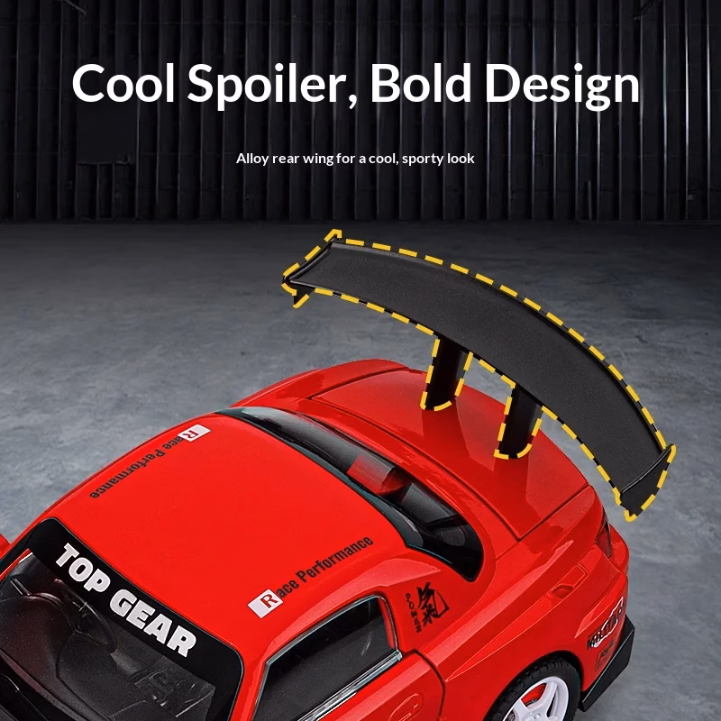 Honda S2000 1/22 Scale Diecast Model Car - Image 2