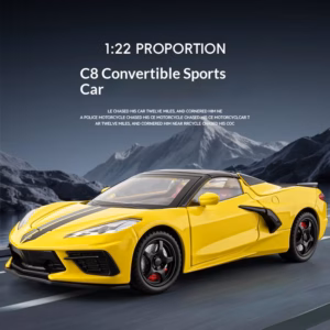 Corvette C8 Convertible 1:22 Scale Die-Cast Model