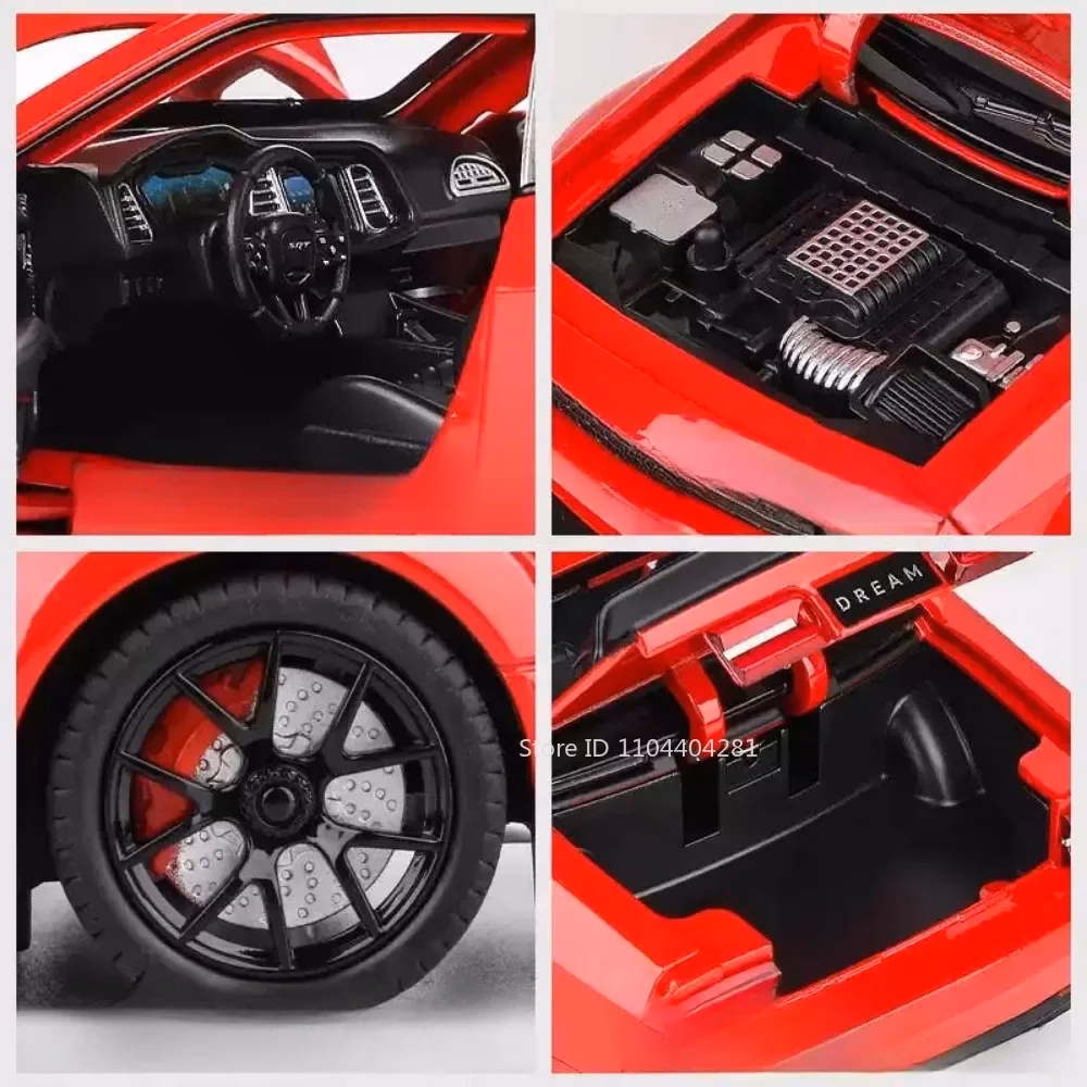 Challenger STR Hellcat Diecast Model 1:24 Scale - Image 4