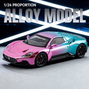 1:24 MC20 Chrome Alloy Diecast Car Model