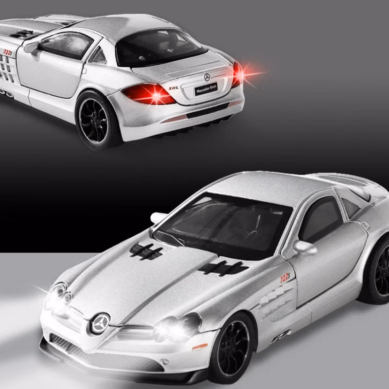 Mercedes-Benz SLR 722S 1:32 Scale Model Car - Image 2