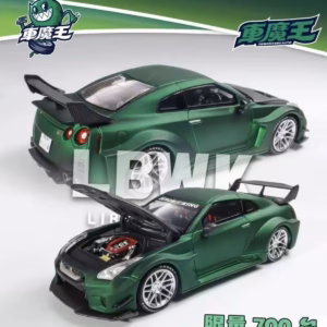 Limited British Green Demon King GTR R35 Model