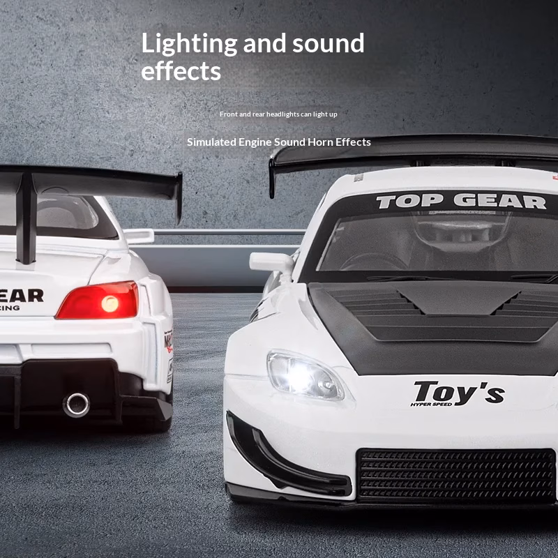 Honda S2000 1/22 Scale Diecast Model Car - Image 3