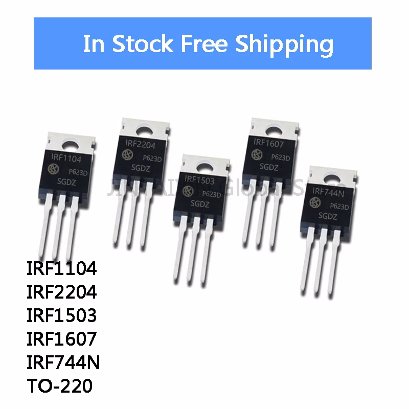 10PCS TO-220 MOSFET Set for Voltage Regulation - Image 2