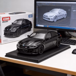1:24 M3 CS LCI Diecast Model Black Edition