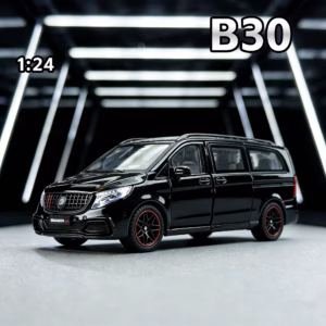 1:24 V-Class Van B30 Diecast Model Black