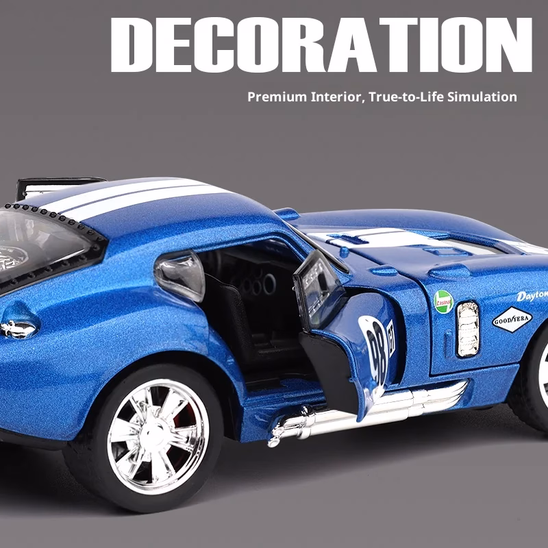 1:32 Scale Diecast Shelby Cobra Model - Image 5