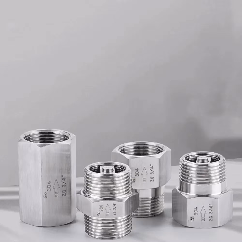 304 Stainless Steel Check Valve - Multiple Sizes - Image 3