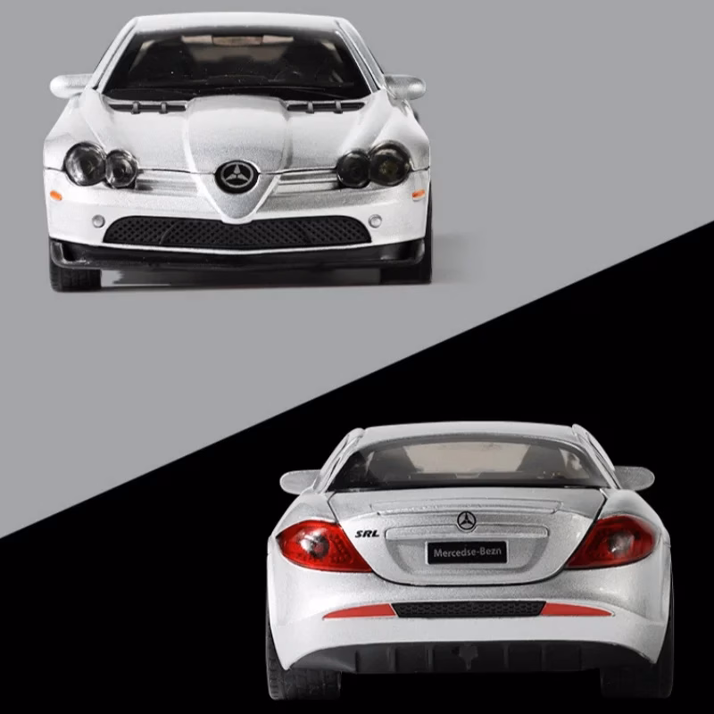 Mercedes-Benz SLR 722S 1:32 Scale Model Car - Image 6