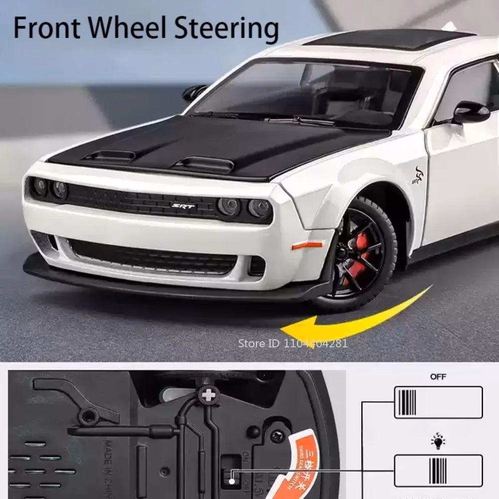 Challenger STR Hellcat Diecast Model 1:24 Scale - Image 2