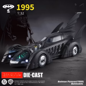 1:32 Scale Alloy Bat Car Model with LED Lights