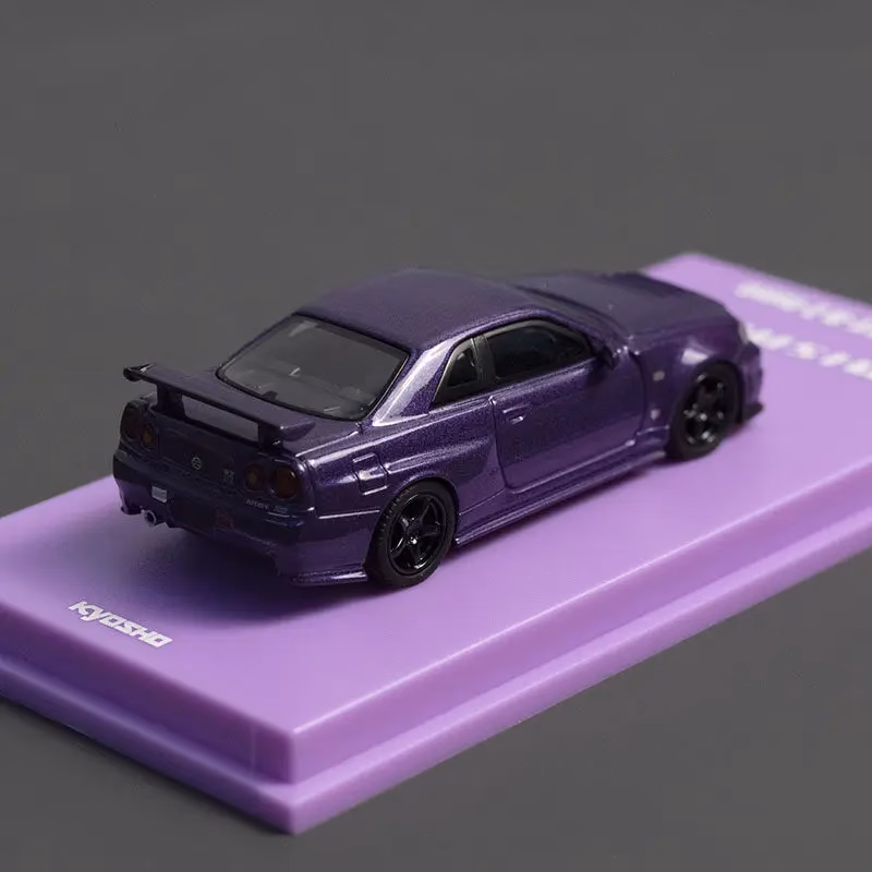 Nissan GT-R R34 1:64 Scale Diecast Model - Image 3