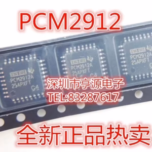 5PCS PCM2912A Logic Integrated Circuits QFP-32
