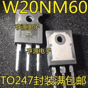 W20NM60 MOSFET Set of 5PCS 20A 600V
