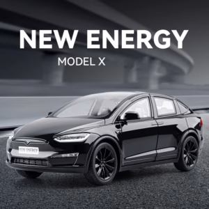 1:24 Scale Model X Black Miniature Car
