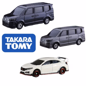 Honda Step Wgn and Civic Type R Diecast Set