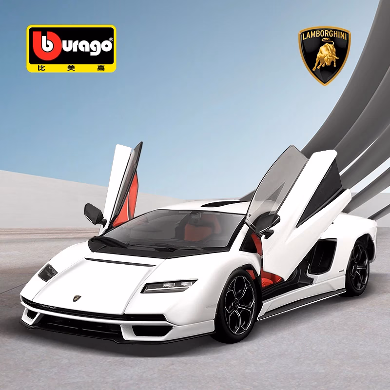 Bburago 1:24 Lamborghini Countach Model LPI800-4 - Image 2