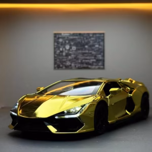 1:24 Scale Lamborghini Diecast Model in Gold