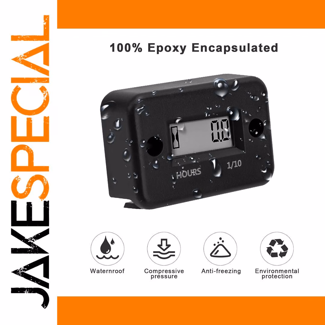 Inductive Timer Motorcycle Engine Hour Meter - Image 2